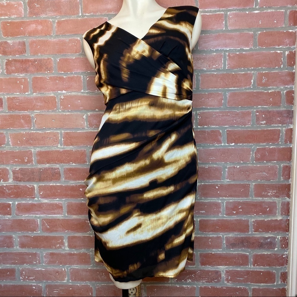 Nwt Ann Taylor light chiffon silk dress. - Picture 3 of 9
